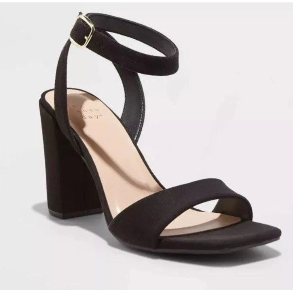 NEW A New Day Women's Sal Heels - Size 8.5 Black Heels